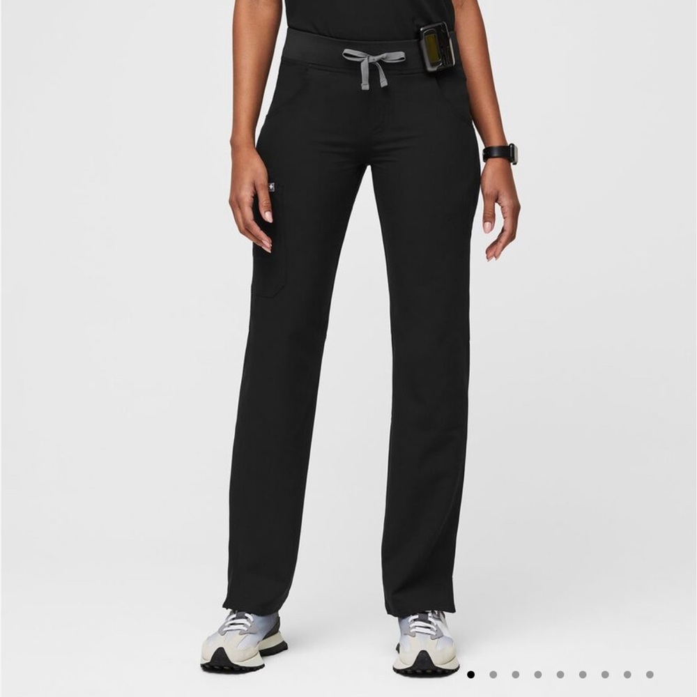 SP Figs Kade Scrub Pants Black